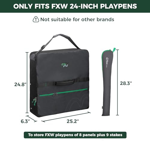 FXW Carrier Bag Case in 24 inch(1 Pack), Black