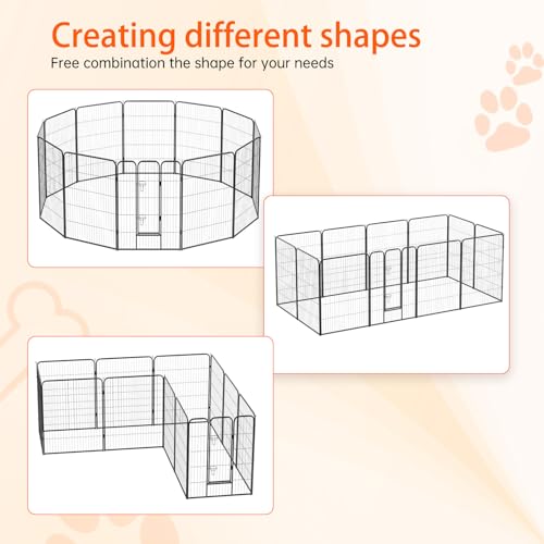 FDW Pet Playpen in Black