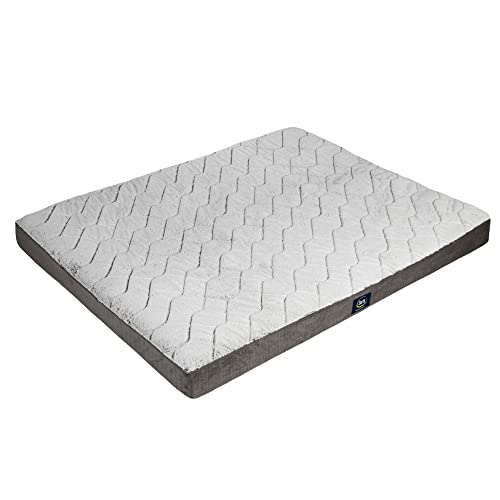 Serta Pet Bed Mat in Large, Slate Gray