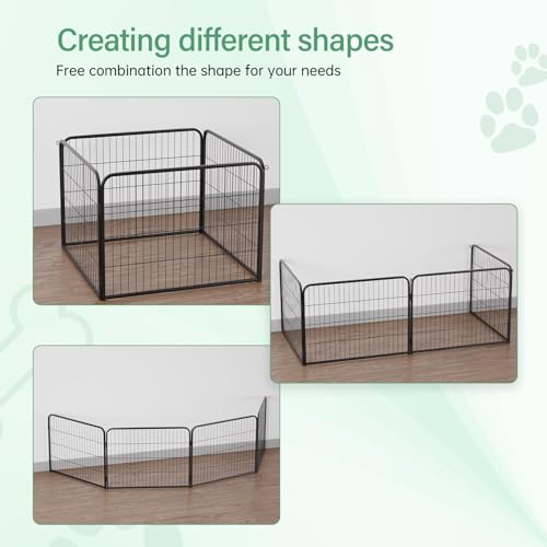 FDW Pet Playpen in Black