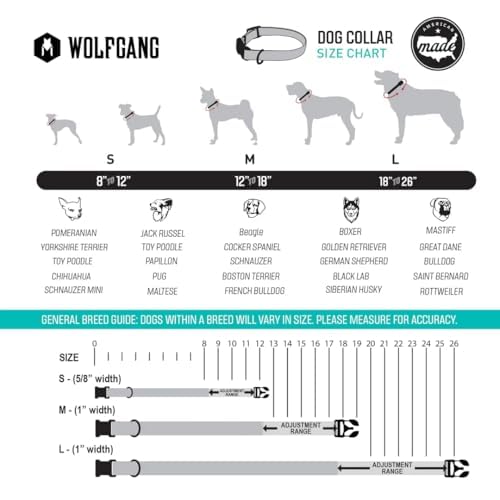 Wolfgang Man & Beast Animal Collar in Small (5/8 Inch x 8-12 Inch), BrookTrout Print
