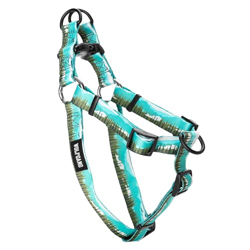 Wolfgang Man & Beast Animal Harness in Medium (5/8 Inch x 16-24 Inch), GreatEscape Print