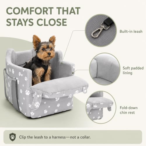 Cullaby Pet Seat in Small, Grey