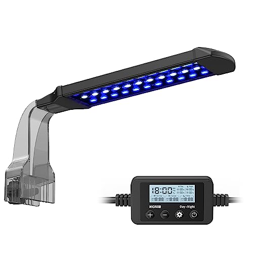 NICREW Lamp in For Freshwater, Blue,White