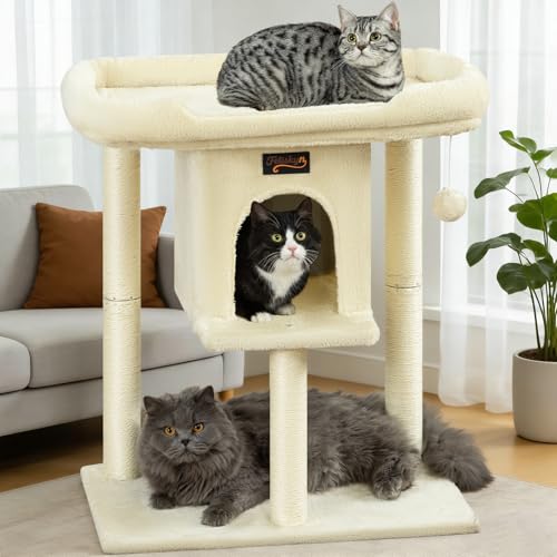 Feliskyn Pet Activity Structure in 28 Inches, Beige