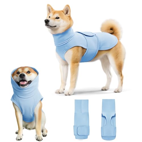 Haloumoning Pet Apparel in X-Small, Sky Blue