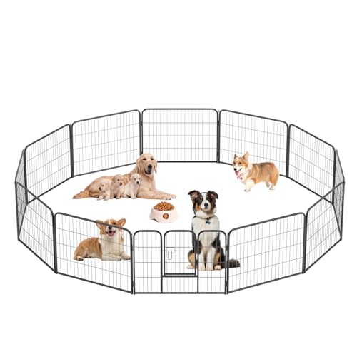 FDW Pet Playpen in Black