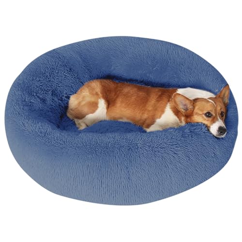 JOLLYVOGUE Pet Bed Mat in 27", Medium Blue