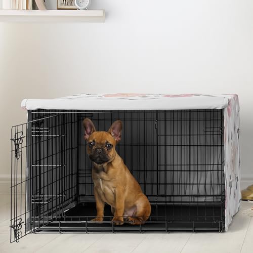 Sweet Jojo Designs Animal Cage in 30in. x 19.5in. x 21in., Pink and Grey Watercolor
