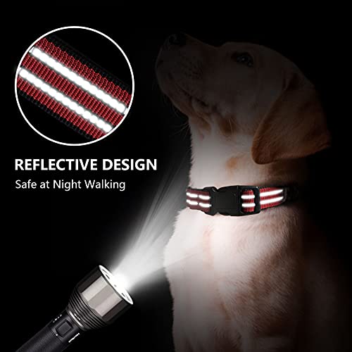 Hikiko Animal Collar in X-Small, Red