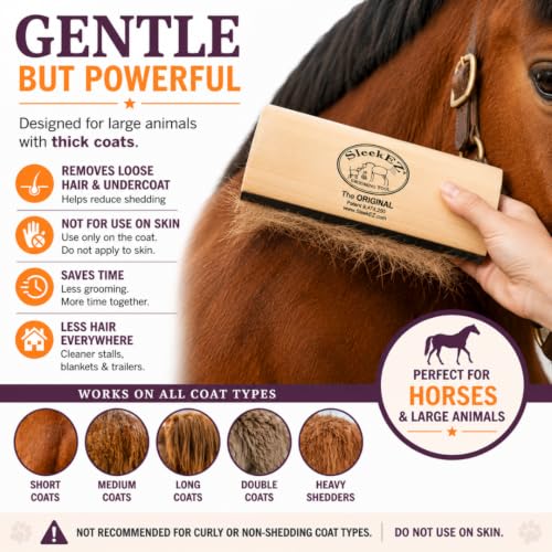 SleekEZ Hair Brush in 10 Inch, Multi-colored