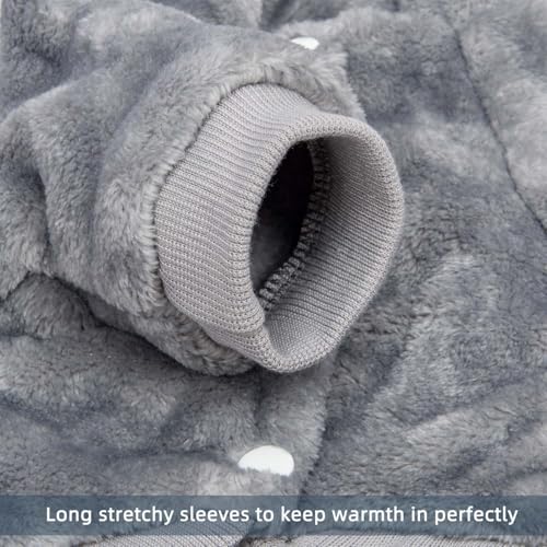 FABRICASTLE Pet Apparel in XX-Small, Light grey