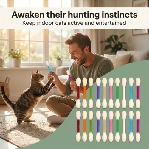 Glaciart One Pet Toy in Regular, Mixed Colors Swabs 24pcs