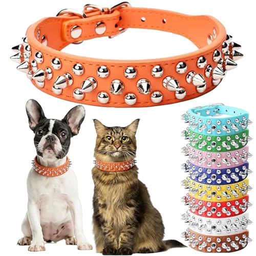 PSPORT Animal Collar in XXS(Neck 6-8"), Orange