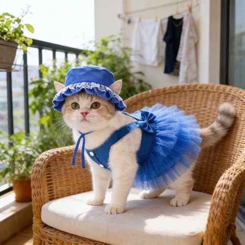 apott Pet Apparel in Small, Blue