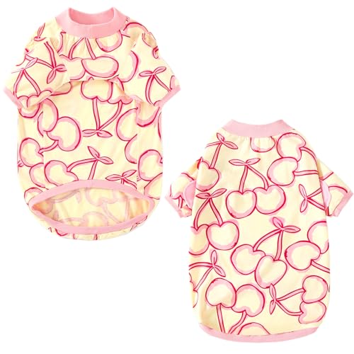 PriPre Pet Apparel in Medium, Cherry
