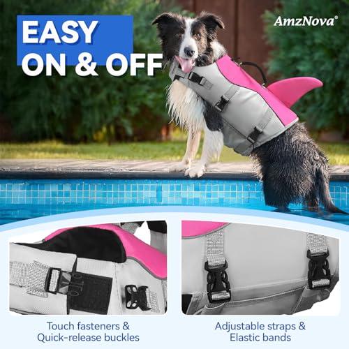 AMZNOVA Pet Apparel in XS: 13-18in (Chest Girth), Pink