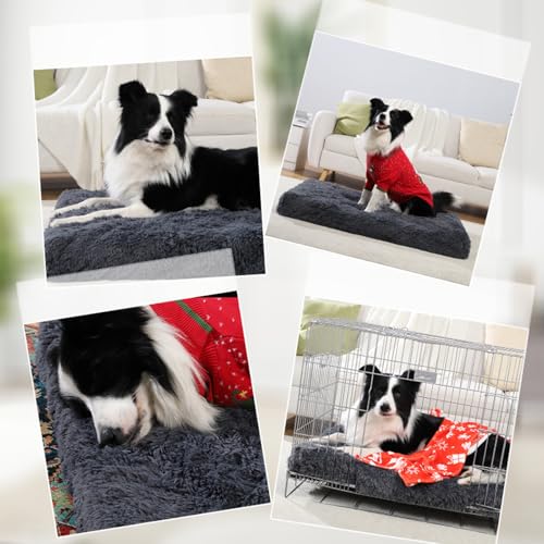 BECNBEAU Pet Bed Mat in S, Dark Grey