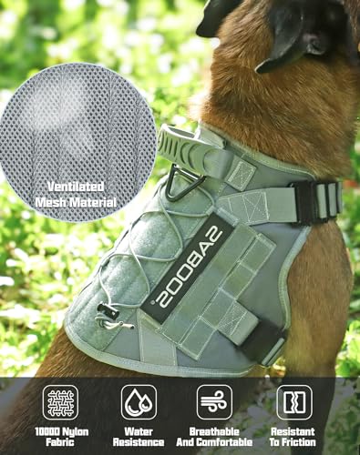 Saboos Animal Harness in S, Grey