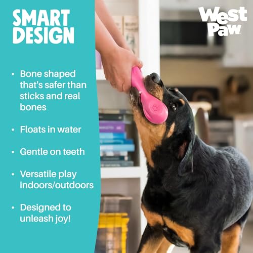 WEST PAW Pet Toy in X-Small, Geranium