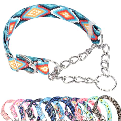 Hotlion Animal Collar in M(Neck 15"-20"), Boho Aztec