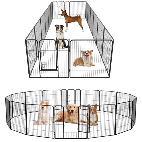 FDW Pet Playpen in Black