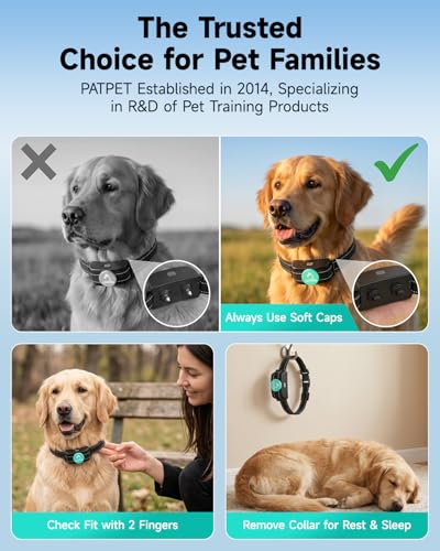 PATPET Animal Collar in 15-100Lbs, Teal