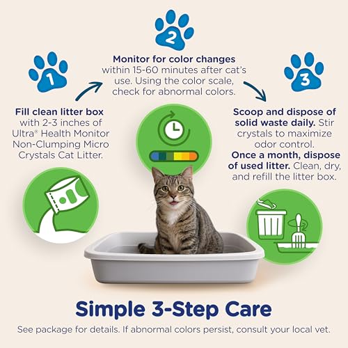 ULTRA Animal Litter in 5 Pound, Health Monitor