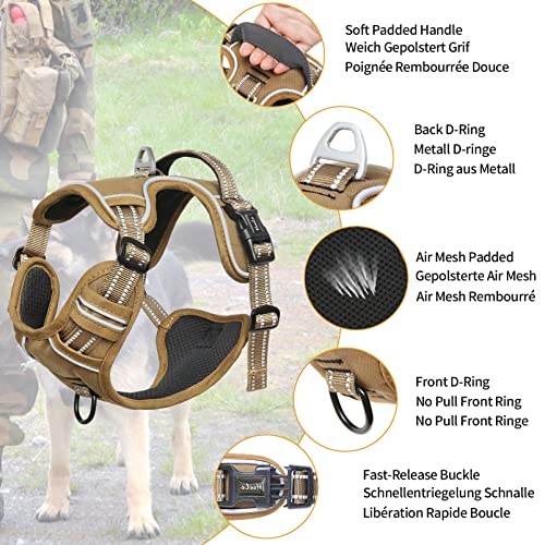 HEELE Animal Harness in XS, Brown