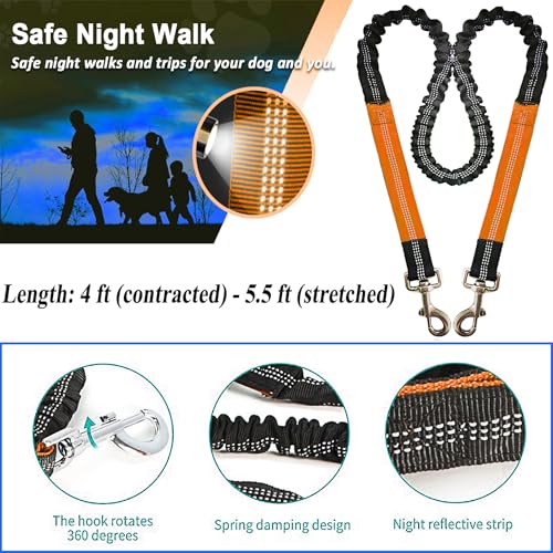SIAELT Leash in 50Ft, Orange F2