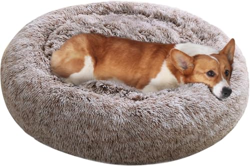 JOLLYVOGUE Pet Bed Mat in 27", Smoke Brown