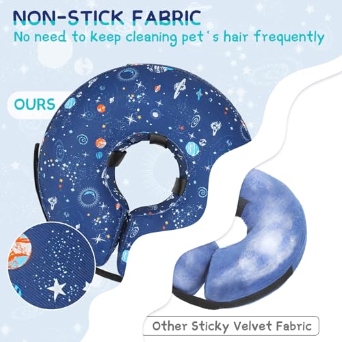 Supet Animal Recovery Collar Cone in XS(Neck 4"-7"), Star