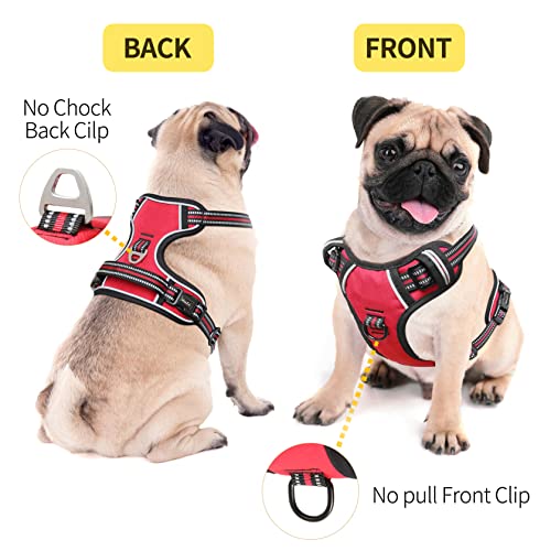 HEELE Animal Harness in S, Red