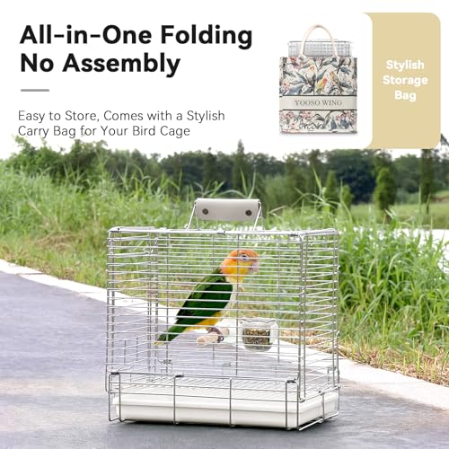 YOOSO WING Animal Cage in White