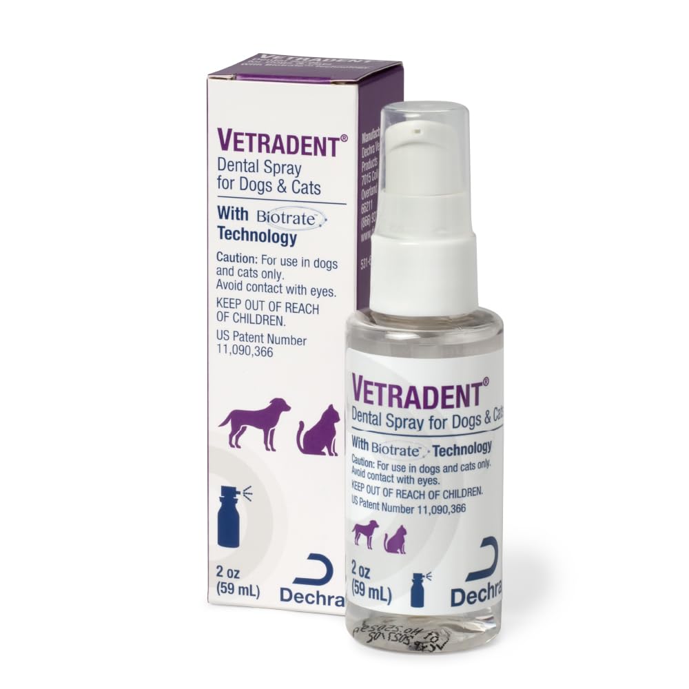 Vetradent Pet Supplies in 2oz, Clear