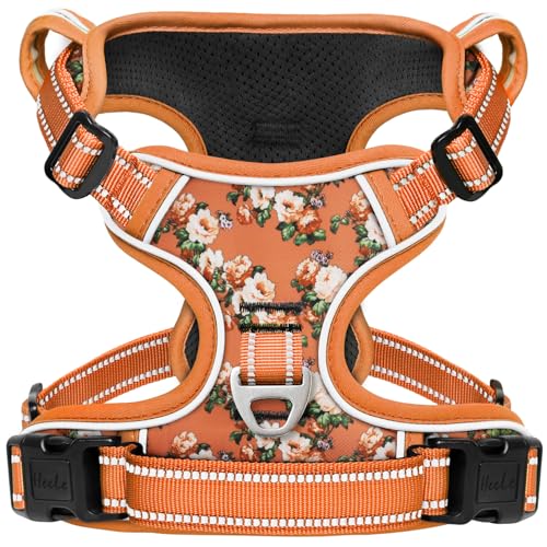 HEELE Animal Harness in XS, Flower-Orange