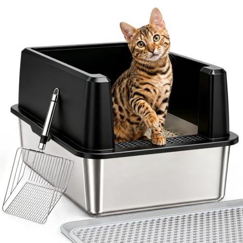 WoofiGo Litter Box in XL Extra Large, 23 - Black (Pack of 1)