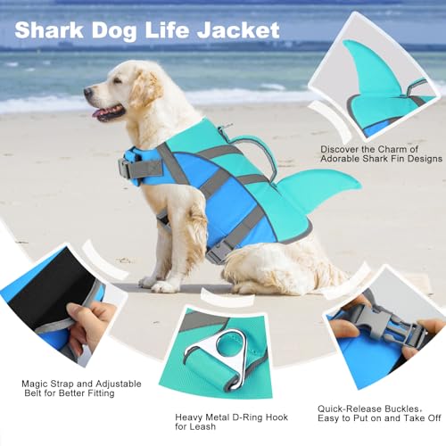 Doglay Pet Apparel in X-small, Blue+Aquagreen