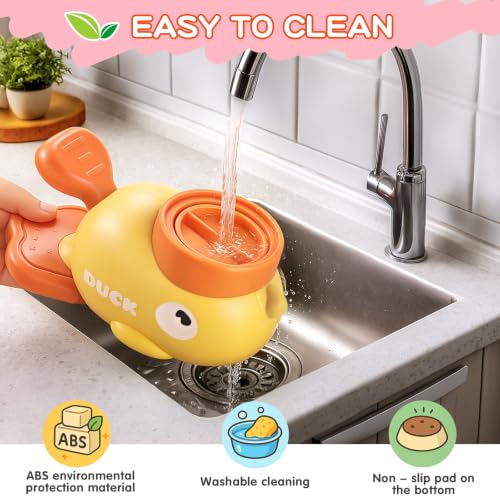 Star&Mi Pet Feeder in Duck-Yellow