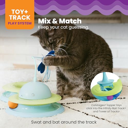 Catstages Pet Toy in One-Size, Infinity Track