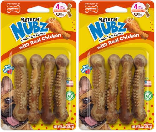 Nylabone Pet Food in 4 Count (Pack of 2), Brown