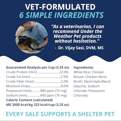 Under the Weather Pet Food in 6 Ounce (Pack of 1)