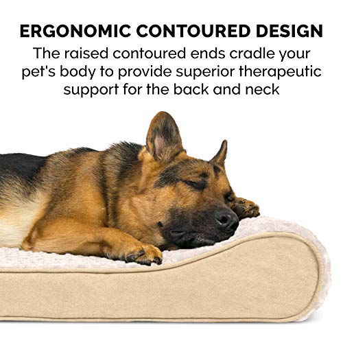Furhaven Pet Bed Mat in Medium, Ultra Plush (Cream)