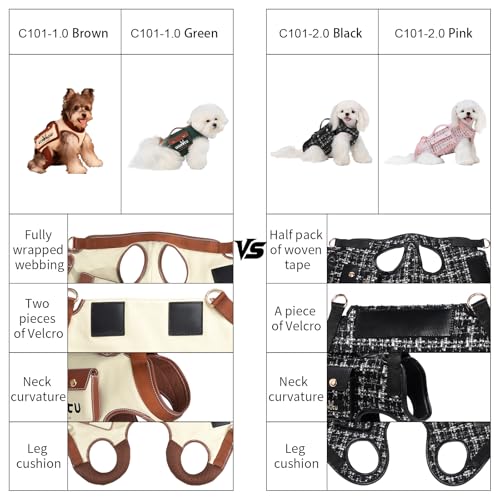 wakytu Animal Harness in S, Beige#01