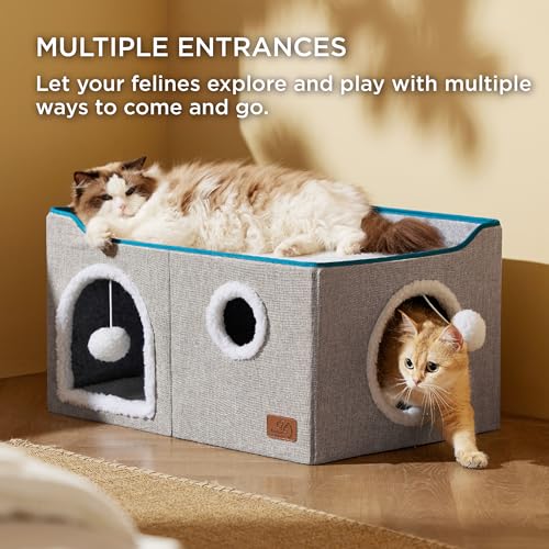 Bedsure Pet Activity Structure in Widen, Grey