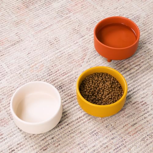 Waggo Pet Feeder in Small, Buttercream
