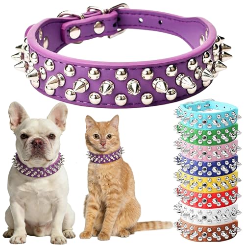 PSPORT Animal Collar in XXS(Neck 6-8"), Purple