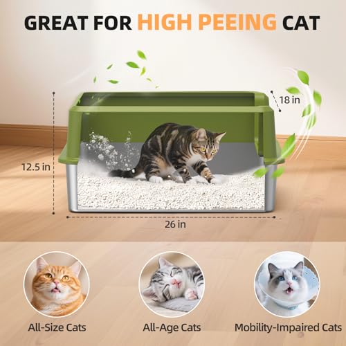 WoofiGo Litter Box in X-Large, 2 - Green (Pack of 1)