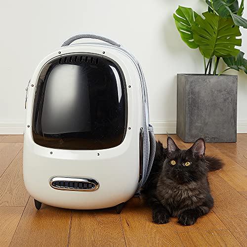 PETKIT Animal Carrier in 13.0"L x 12.0"W x 18.0"H, White