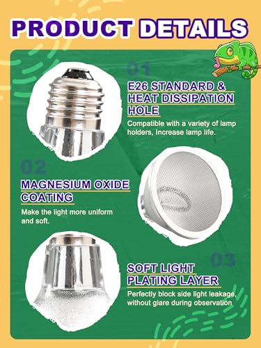 Reptispa Light Bulb in Silver